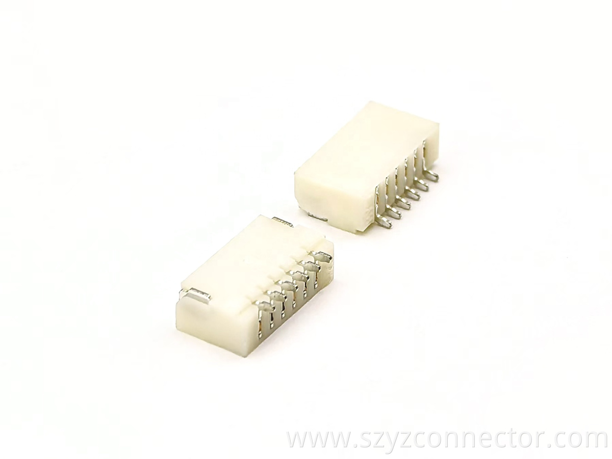 PH1.0mm Ultra-thin Right-angle Wafer SMT Type Pin Header Connector  PH1.0mm Ultra-thin Right-angle Wafer SMT Type Pin Header Connector
